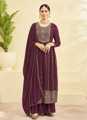 Ruhee Georgette With Embroidery Suit