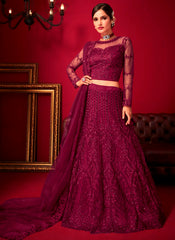 Saniya Pink Heavy Designer Gown