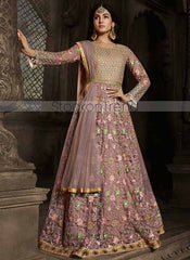 Moh Series Pink Heavy Bridal And Party Wear Dresses